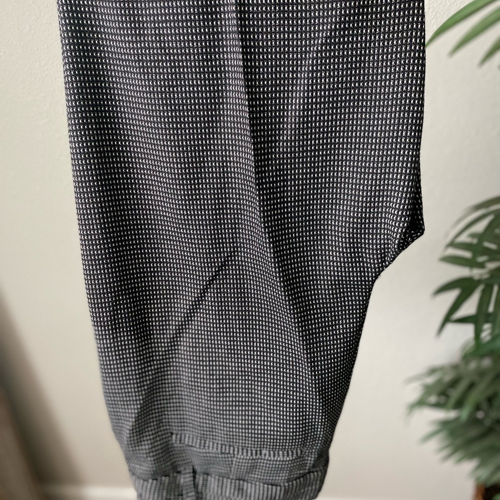 Black and White Patterned Pants